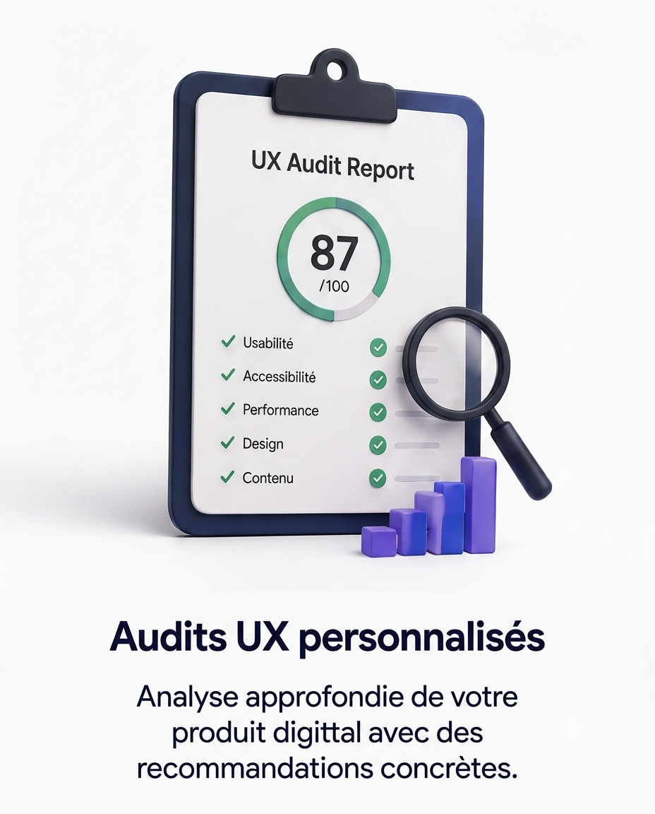 Audits UX personnalisés